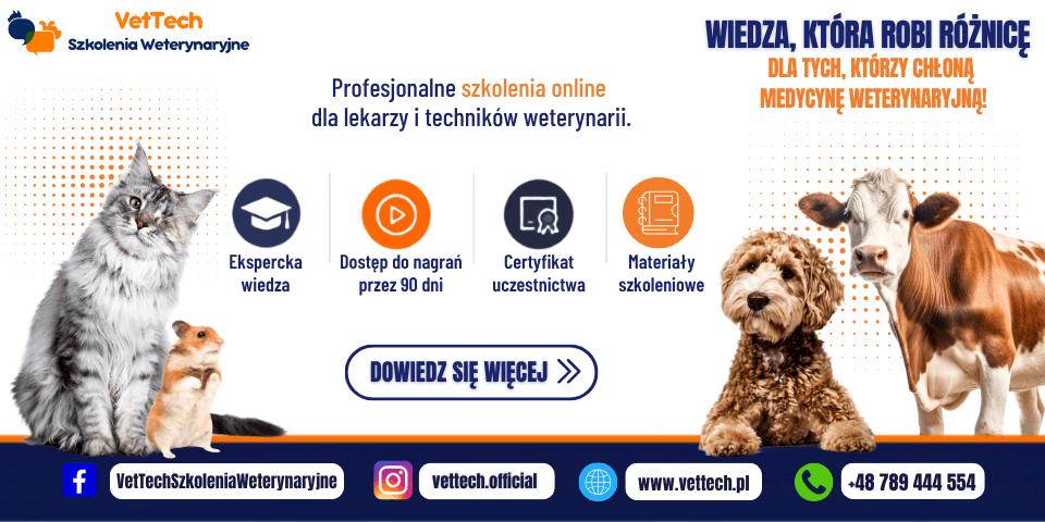 Reklama VetTech Szkolenia Weterynaryjne